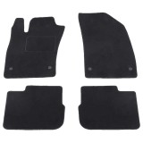 Set covorase auto mocheta Velor FIAT TIPO, 04.2016-, negru, Sedan,