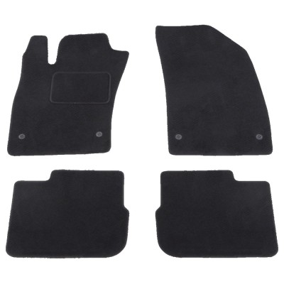 Set covorase auto mocheta Velor FIAT TIPO, 04.2016-, negru, Sedan, foto