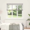 Jaluzea pentru Fereastră Argintiu 80 x 130 cm Aluminiu
