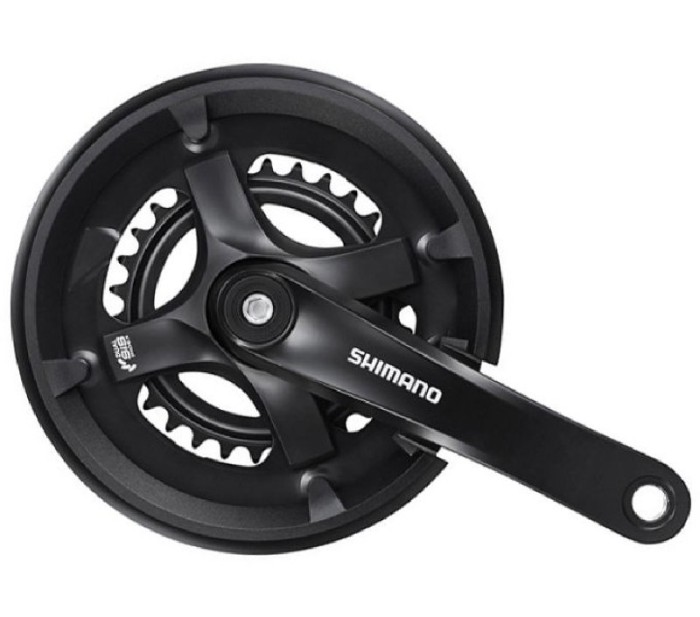 Angrenaj pedalier Shimano Tourney FC-TY501-2, 46X30T, brat 175mm, pentru 7/8 vit... Cod:EFCTY5012E60CLB