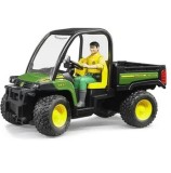 Jucarie Bruder, Agriculture - Masina John Deere Gator Xuv 855D cu sofer