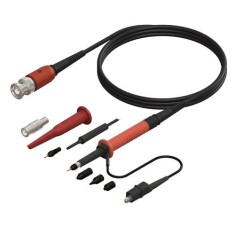 Sondă: pentru osciloscop, pasivă, pentru Diagnosticare Avansată,250MHz, 100:1, 1,2m, Negru