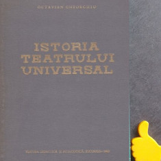 Istoria teatrului universal vol 1 Octavian Gheorghiu