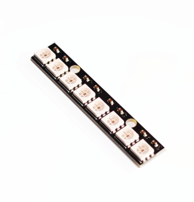 Bara WS2812 cu 8 LED-uri RGB Arduino (w.195)