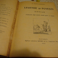 Popa Lisseanu - Legende si povesti antice - 1926