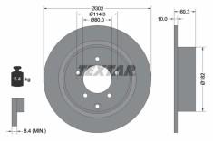 TEXTAR 92177303 PRO Disc frana foto