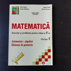 MATEMATICA , EXERCITII SI PROBLEME PENTRU CLASA A V-A - GINA CABA foto