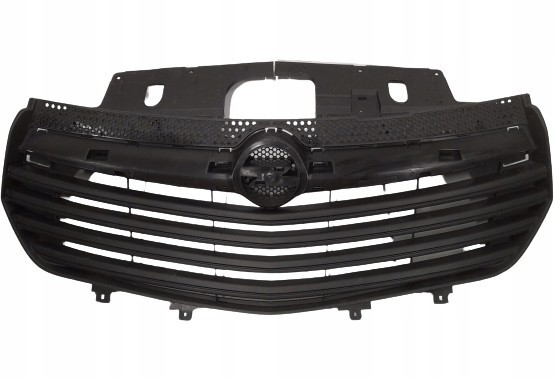 Grila masca fata OPEL VIVARO, 08.2014-10.19, cu ornamente crom,