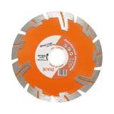 Disc diamantat turbo segmentat 125x22.23mm, segment 8mm pentru BCA, caramida, sapa, beton armat Breckner Germany