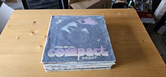 DISC VINIL LOT 30 BUCATI ,MUZICA USOARA, PREZINTA ZGARIETURI, SE POT ASCULTA .