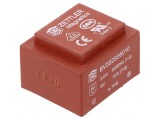 Transformator &icirc;ncapsulat 1VA 230V AC 6V 166mA PCB