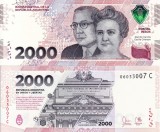 Bancnota Argentina 2000 Pesos, ND 2023, UNC, Necirculata