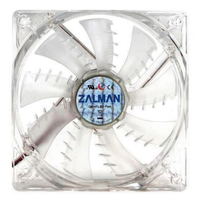 Ventilator Zalman ZM-F3 LED(SF) 120mm Shark Fin iluminare albastra foto