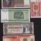 Set 5 bancnote de prin lume adunate (cele din imagini) #71