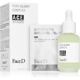 Face D Pure Glowy Complex ser antioxidant cu vitamine A, C, E 30 ml