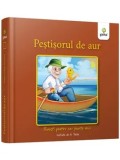Cumpara ieftin Pestisorul de aur Fratii Grimm carte cartonata pentru copii 1-3 ani colectia Povesti pentru cei foarte mici format mic