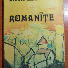 carte pt copii - romanite - de mihail ganescu din anul 1985