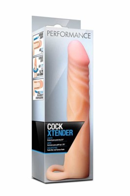 Performance Cock XTender Bej - Prelungire Penis Realistică, Adaugă 6.35 cm foto
