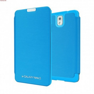 Husa Mercury Techno Flip Samsung Galaxy Note3 N9005 SkyBlue Blis foto