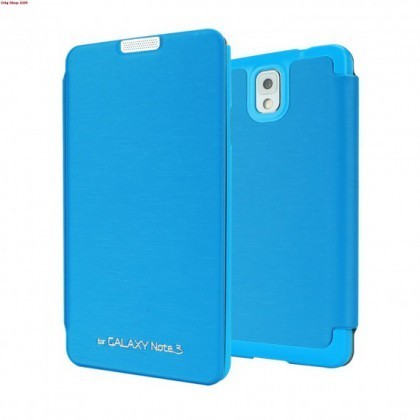 Husa Mercury Techno Flip Samsung Galaxy Note3 N9005 SkyBlue Blis