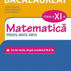 Simularea examenului de bacalaureat. Matematica - Clasa 11 - Profil Mate-Info - Lucian Dragomir