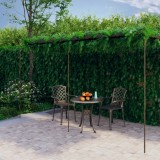 Pergola de gradina, maro antic, 6x3x2,5 m, fier GartenMobel Dekor