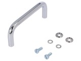 Suport oţel cromat 43mm H x 14mm W cu manetă