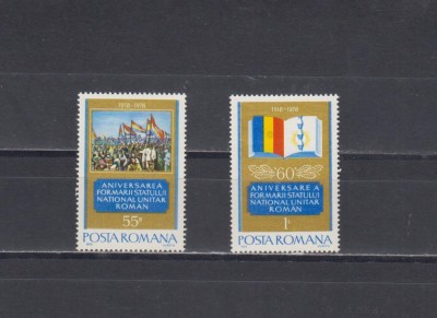 M1 TX6 5 - 1978 - 60 de ani de la formarea statului national unitar roman foto