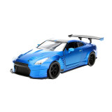 Masinuta Fast and Furious Nissan GT-R R35 Ben Sopra Simba, 21 cm, scara 1:24, metal, 3 ani+