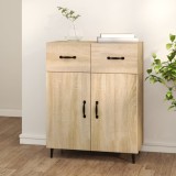 vidaXL Servantă, stejar sonoma, 69,5x34x90 cm, lemn prelucrat