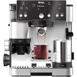 Aparat de cafea Ninja Luxe Essential ES501EU 2-in-1 cu rasnita si spumator pentru latte, cappuccino