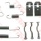 Set accesorii, saboti frana parcare HONDA STREAM (RN) (2001 - 2016) TRW SFK404