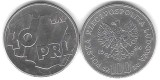 POLONIA 100 ZLOTI / ZLOTYCH 1984 , 40th Anniversary of Polish People's Republic , a UNC , KM 151