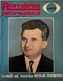 Romania Pitoreasca nr 13 Almanah 1973 23 pagini 24x30cm limba romana coperti brosate stare buna