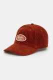 Von Dutch șapcă de baseball din bumbac culoarea maro, VD.1.CD.LOG