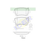 Set placute frana punte spate, Vw Transporter T5, 2003-2015, Transporter T6 04.2015-, Icer Spania 181674203