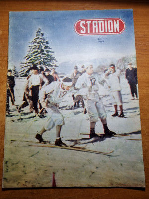 stadion ianuarie 1954-cabana diham,schi,haltere,sah,box,dinamo,flacara ploiesti foto