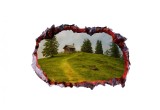 Cumpara ieftin Autocolant decorativ, Gaura in perete, Natura si peisaje, Multicolor, 85 cm, 2631ST-1, Oem