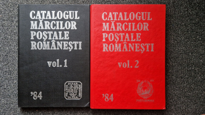 CATALOGUL MARCILOR POSTALE ROMANESTI 84 (2 volume)