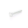 Surub cu cap hexagonal, filetat complet, otel, zincat alb, M8 x 40 mm