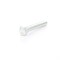 Surub cu cap hexagonal, filetat complet, otel, zincat alb, M8 x 40 mm