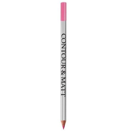 Creion pentru conturul buzelor, Contour and Matt, Revers, nr.04 Pink Glam, sidef