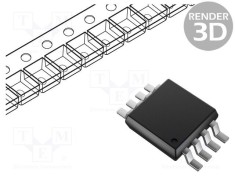 Circuit RTC I2C SRAM 64B 1.8-5.5VDC MSOP8 - MICROCHIP TECHNOLOGY