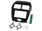 Cadru radio Mitsubishi 2 DIN negru ACV compatibil auto