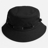 Palarie Bucket Neagra pentru Barbati, Poliester, Marime 59, CMCLASS