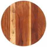 VidaXL Blat de masă rotund, 40 cm, 25-27 mm, lemn masiv acacia