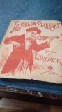 PARTITURA VECHE IMPERIUL TARIST --LE VIOLON PLEURANT -O CELEBRA PIESA DE SALON DE VASILY PRISOVSKY ANII APROX 1861-1917