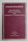 PHOSPHOLIPIDIS - BIOCHEMICAL , PHARMACEUTICAL , AND ANALYTICAL CONSIDERATIONS , edited by ISRAEL HANIN and GIANCARLO PEPEU , 1990, PREZINTA SUBLINIERI