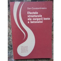 Dan Constantinescu - Efectele structurale ale curgerii lente a betonului