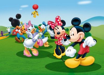 Fototapet Disney - Clubul lui Mickey Mouse foto